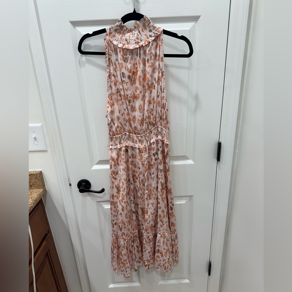 Fate High Neck Midi Dress